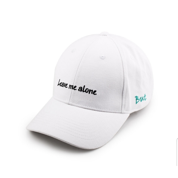 5⭐⭕ WHITE Embroidered Baseball Cap - Picture 3 of 6